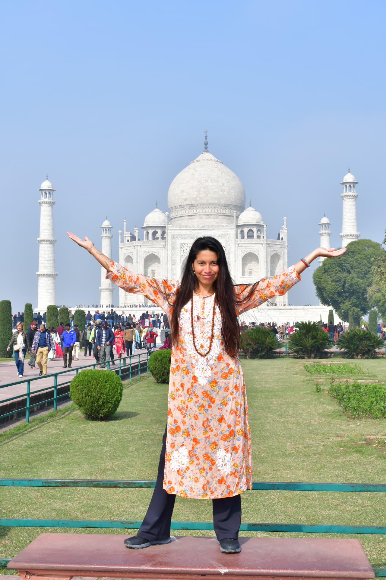 Taj Mahal al amanecer